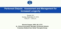 Peritoneal Dialysis: Assessment and Management for Increased Longevity