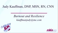 Burnout and Resilience: A Presentive Strategy
