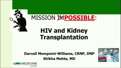 The HOPE (HIV Organ Policy Equity) Act: HIV + Organ Donation