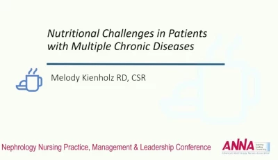Nutritional Challenges in Patients with Multiple Chronic Diseases