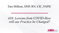 Lessons from COVID: How Will Our Practice Be Changed?
