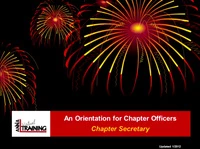 Role Orientation - Chapter Secretary icon