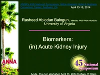 Contemporary Trends in Acute Care: AKI Biomarkers icon