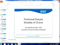 Pediatrics: Dialysis Options (Peritoneal Dialysis vs. Hemodialysis) in Pediatric Patients with ESRD and Outcomes (Specialty Practice Session)
