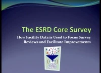 Issues in Management: The ESRD Core Survey: Collaborating to Improve Care - Using Your Facility Data to Focus Survey Review and Facilitate Improvement icon