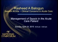 Clinical Concerns in Acute Care - Management of Sepsis in the Acute Care Patient icon