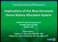 Transplantation ~ Kidney Allocation System