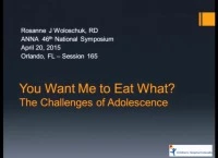 You Want Me to Eat What? The Challenges of Adolescence
