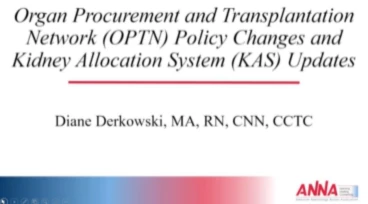 Organ Procurement and Transplantation Network (OPTN) Policy Changes and Kidney Allocation System (KAS) Updates icon