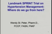 Landmark SPRINT Trial on Hypertension Management: Where Do We Go from Here?