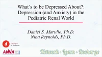 Identifying Depression in Pediatrics