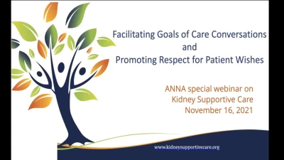 Facilitating Goals of Care Conversations and Promoting Respect for Patient Wishes icon