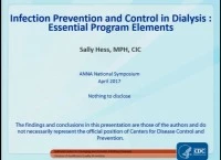 Infection Prevention in Hemodialysis: Implementing Best Practices and Becoming an Infection Prevention Advocate: Elements of an Effective Infection Prevention Program