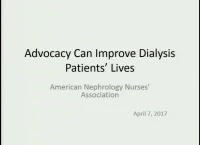 Improving Nursing Knowledge and Skills of Home Modalities - Advocacy Can Improve Dialysis Patients’ Lives icon