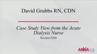 Interdisciplinary Management of the Critically Ill Renal Patient - Case Study View from the Acute Dialysis Nurse