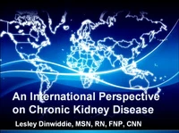 An International Perspective on Chronic Kidney Disease