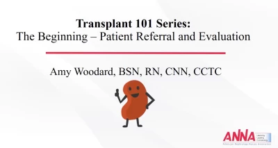 Transplant 101 Series: The Beginning - Patient Referral and Evaluation icon