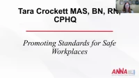 Promoting Standards for Safe Workplaces