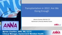 Transplantation 2022: Are We Doing Enough?
