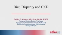 Diet, Disparity, and Chronic Kidney Disease