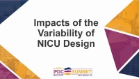 Impacts of the Variability of NICU Design icon