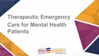 Therapeutic Emergency Care for Mental Health Patients icon