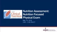 Nutrition Assessment: Nutrition Focused Physical Exam icon