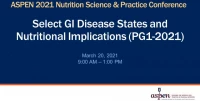 Select GI Disease States and Nutritional Implications (PG1-2021) icon