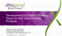 Development of a Platform Potency Assay for AAV Gene Therapy Products icon