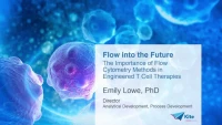 Flow into the Future: Development of a Lean, Robust and Scalable Method for Commercial Release of a Cellular Therapy Product icon
