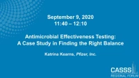 Antimicrobial Effectiveness Testing: A Case Study in Finding the Right Balance icon