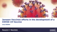 COVID-19 Vaccine Discovery at Janssen   icon