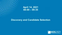 Session IV: Discovery and Candidate Selection icon