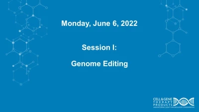 Session I - Genome Editing icon