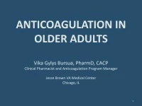 Anticoagulation in Older Adults