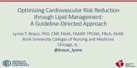 Optimizing Cardiovascular Risk Reduction through Lipid Management