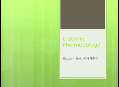 Pharmacology: Part 1 - Diabetes and Part 2 - Antimicrobials icon