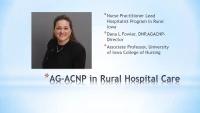 Nurse Practitioner Role in Critical Access Hospital and Hospitalists Services icon