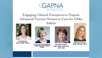 Engaging Clinical Preceptors to Prepare Advanced Practice Nurses to Care for Older Adults