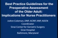 Best Practice Guidelines for the Preoperative Assessment of the Older Adult: Implications for the Nurse Practitioner icon
