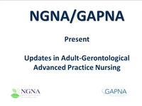 Updates in Adult-Gerontological Advanced Practice Nursing (GAPNA and NGNA Joint Webinar) icon