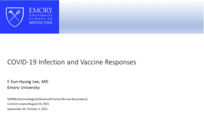 COVID-19 Infection and Vaccine Responses