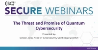 SECURE Webinar | The Threat and Promise of Quantum Cybersecurity icon