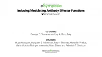 Inducing/Modulating Antibody Effector Functions icon