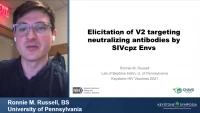 Short Talk: Elicitation of V2 Apex Targeting Neutralizing Antibodies by SIVcpz Envs icon