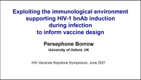 Exploiting the Immunological Environment Supporting HIV-1 BnAb Induction During Infection to Inform Vaccine Design icon