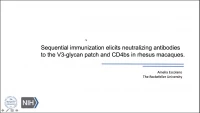 Short Talk: Sequential Immunization Strategies To Elicit Anti HIV-1 Broadly Neutralizing Antibodies icon