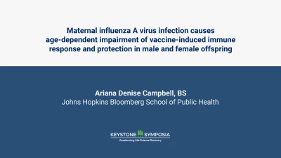 Maternal influenza A virus infection causes age-dependent impairment of vaccine-induced immune response and protection in male and female offspring