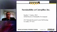 Interdisciplinary Sustainability in the Industrial Setting