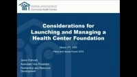 Considerations for Launching and Managing a Health Center Foundation icon